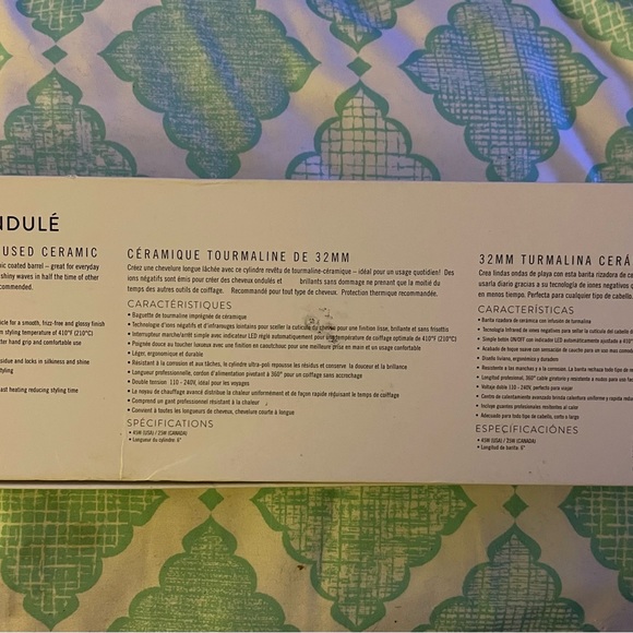 NIB L’ANGE 32MM Tourmaline Curling Iron - Picture 4 of 4